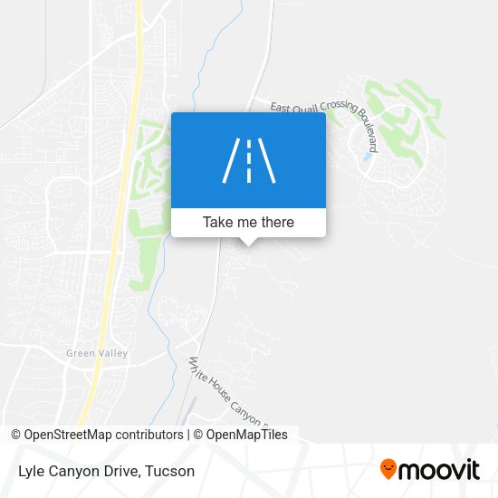 Mapa de Lyle Canyon Drive