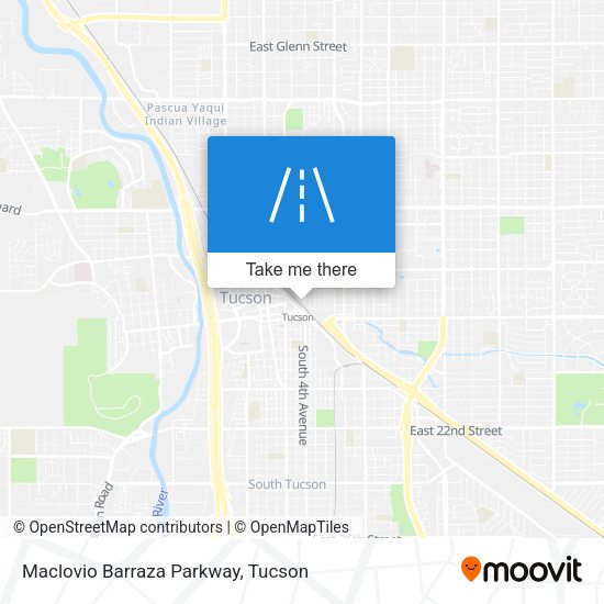 Maclovio Barraza Parkway map