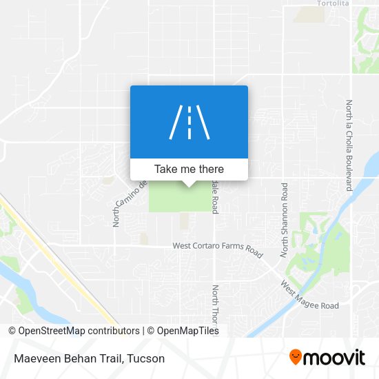 Mapa de Maeveen Behan Trail