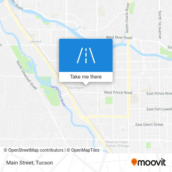 Main Street map