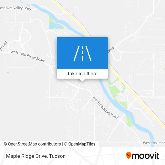 Maple Ridge Drive map