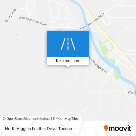 Mapa de North Higgins Feather Drive
