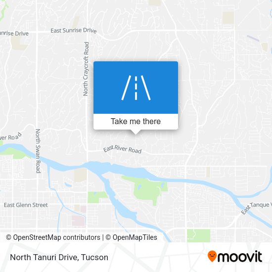 Mapa de North Tanuri Drive