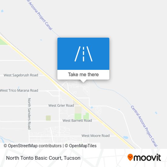 Mapa de North Tonto Basic Court