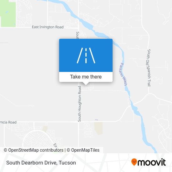 Mapa de South Dearborn Drive