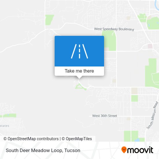 Mapa de South Deer Meadow Loop