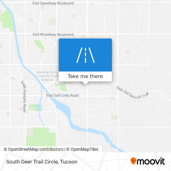 South Deer Trail Circle map