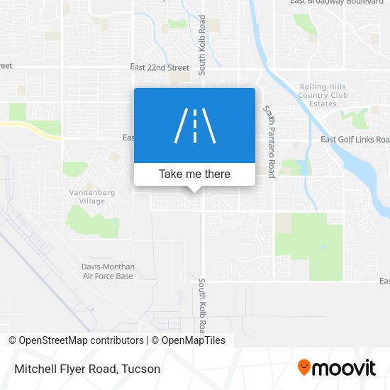Mitchell Flyer Road map
