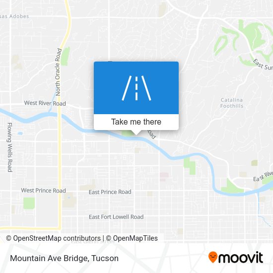 Mapa de Mountain Ave Bridge