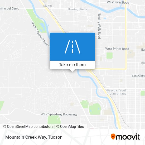 Mapa de Mountain Creek Way