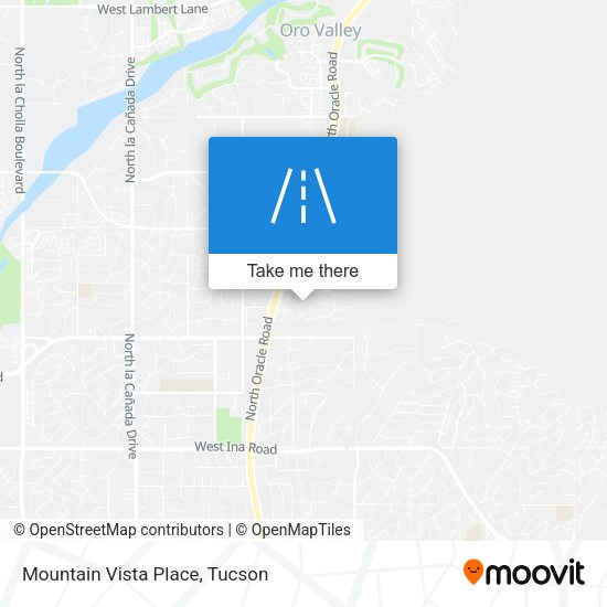 Mountain Vista Place map
