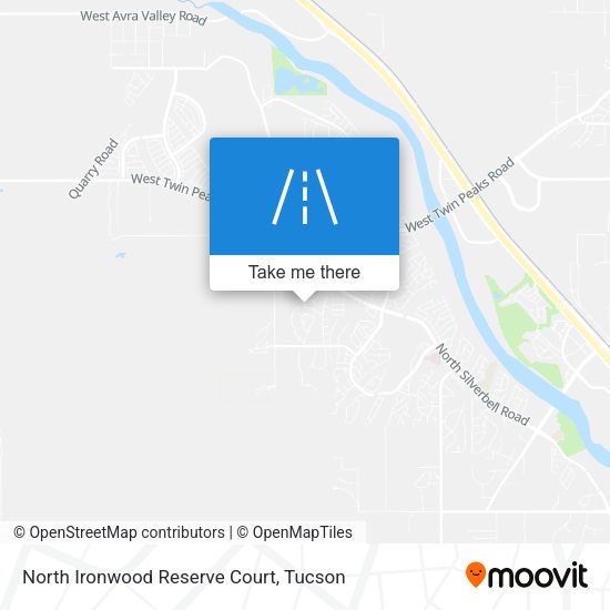 North Ironwood Reserve Court map