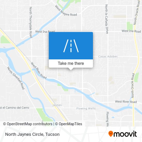 North Jaynes Circle map