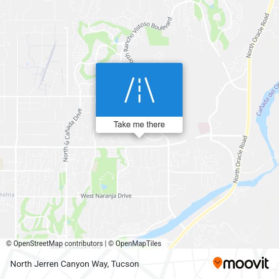 North Jerren Canyon Way map