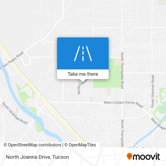 Mapa de North Joanna Drive