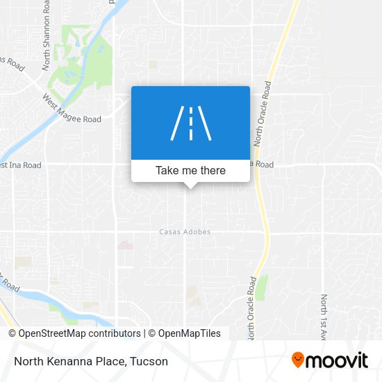 North Kenanna Place map