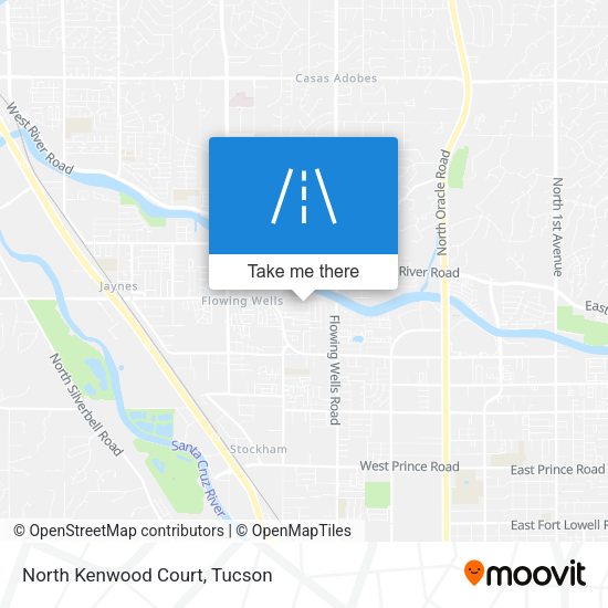 North Kenwood Court map