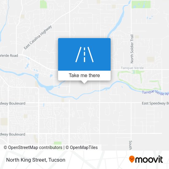 Mapa de North King Street