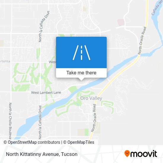 North Kittatinny Avenue map