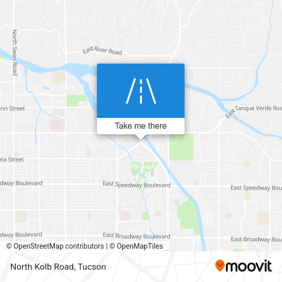 Mapa de North Kolb Road