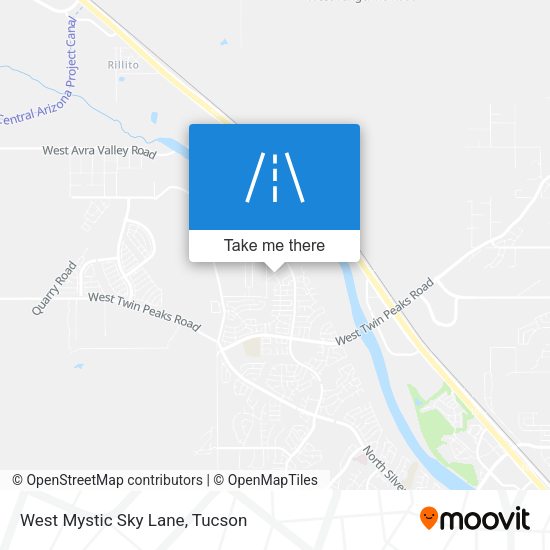 West Mystic Sky Lane map