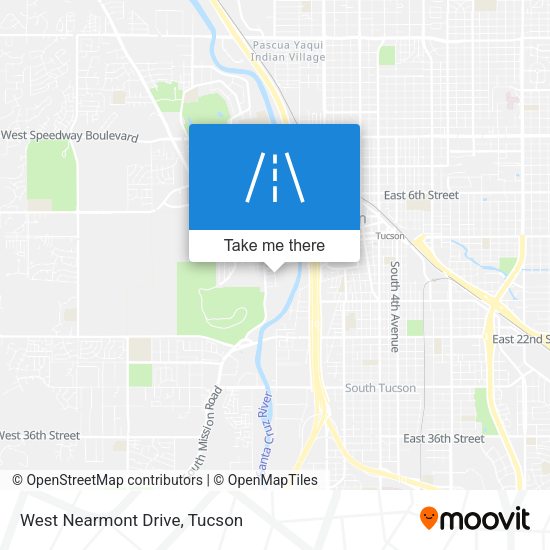 West Nearmont Drive map