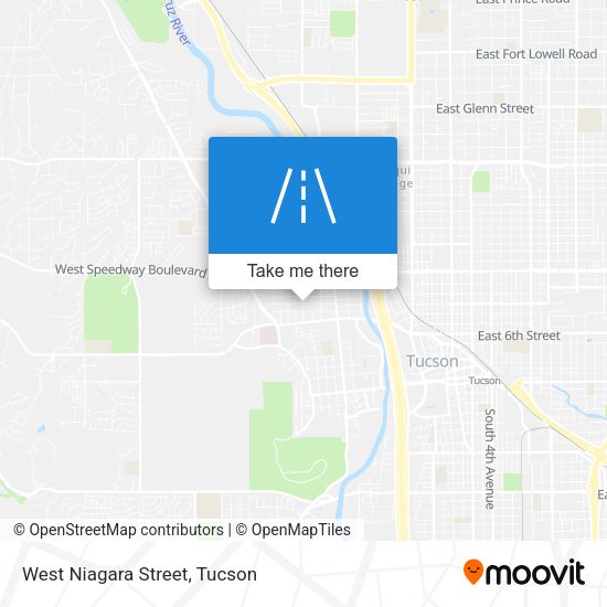 Mapa de West Niagara Street