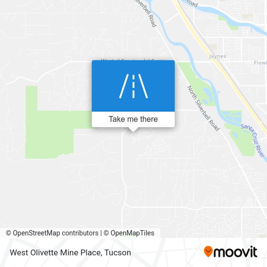 Mapa de West Olivette Mine Place