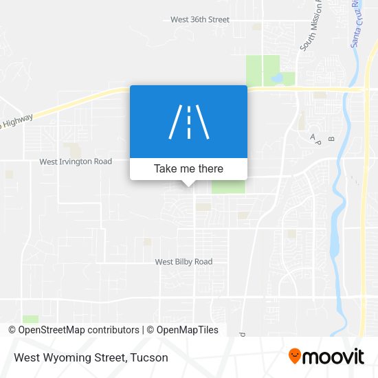 Mapa de West Wyoming Street