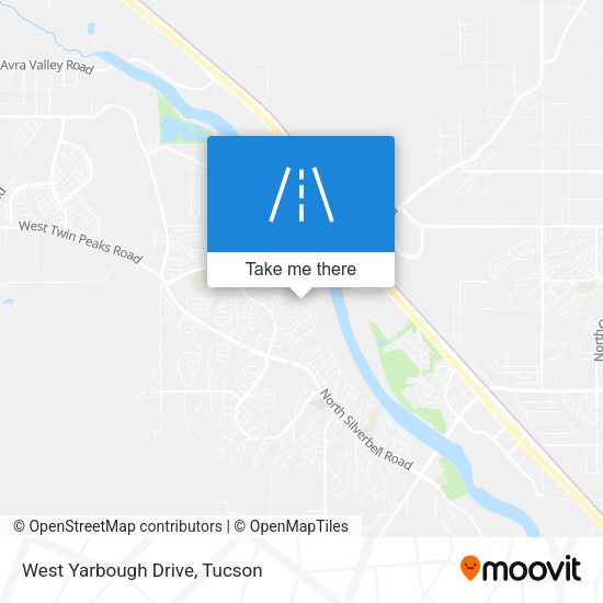 West Yarbough Drive map
