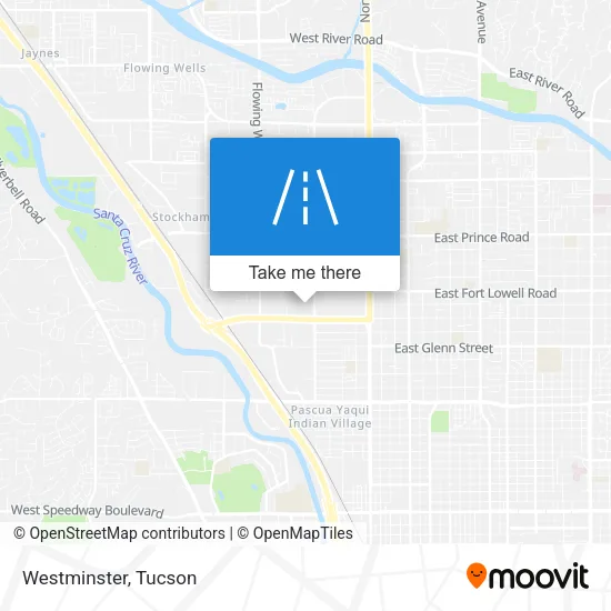 Westminster map