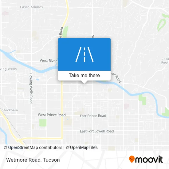 Wetmore Road map