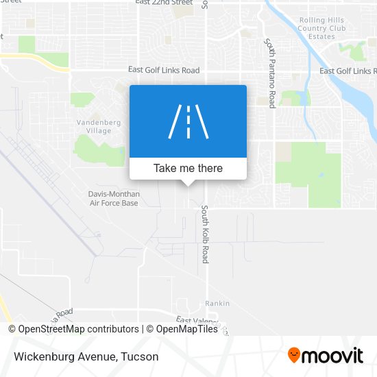 Mapa de Wickenburg Avenue