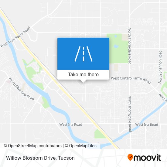 Willow Blossom Drive map