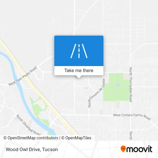 Wood Owl Drive map