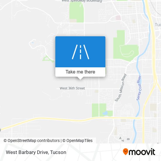 Mapa de West Barbary Drive