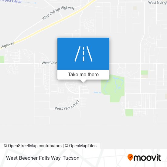 Mapa de West Beecher Falls Way