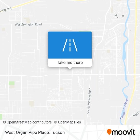 Mapa de West Organ Pipe Place