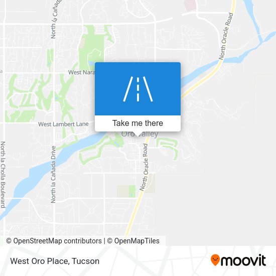 Mapa de West Oro Place