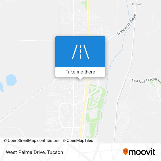 Mapa de West Palma Drive