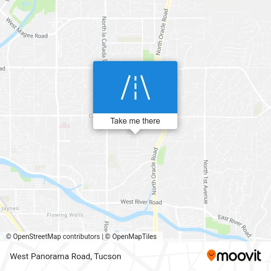 Mapa de West Panorama Road