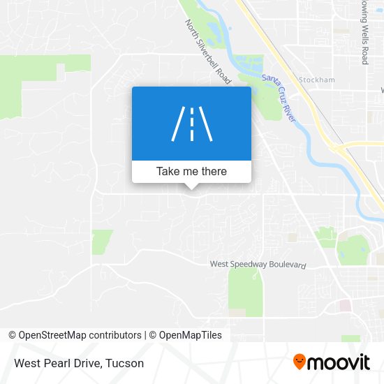 Mapa de West Pearl Drive