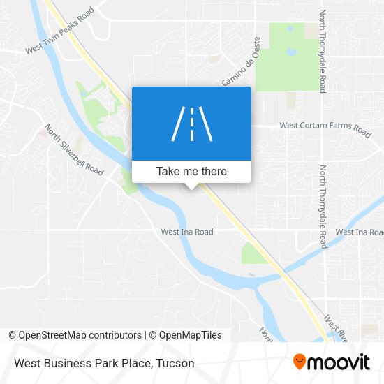 West Business Park Place map
