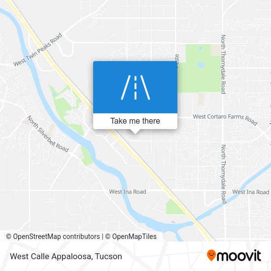 Mapa de West Calle Appaloosa