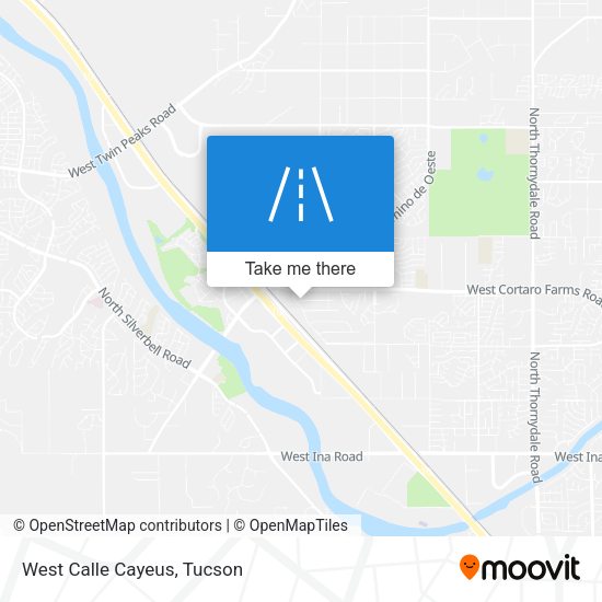 Mapa de West Calle Cayeus