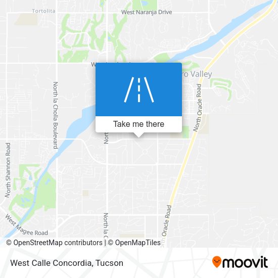 Mapa de West Calle Concordia