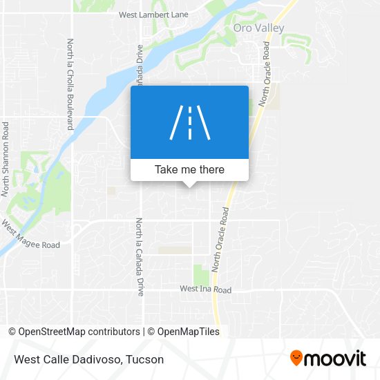 West Calle Dadivoso map