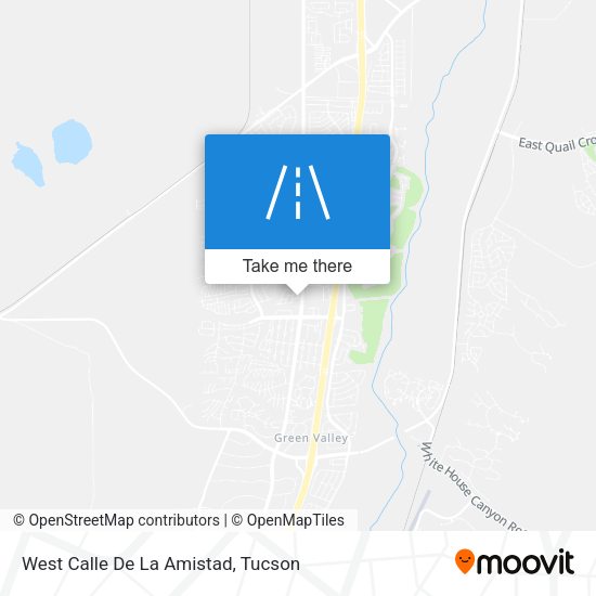 West Calle De La Amistad map