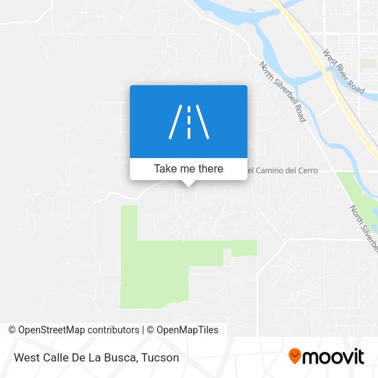 West Calle De La Busca map