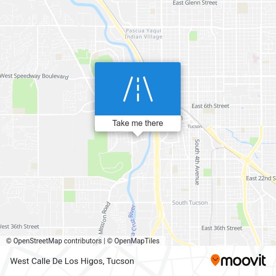 Mapa de West Calle De Los Higos